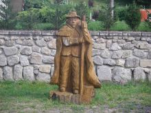 Une sculpture de berger