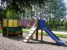 Les jeux au plan d'eau